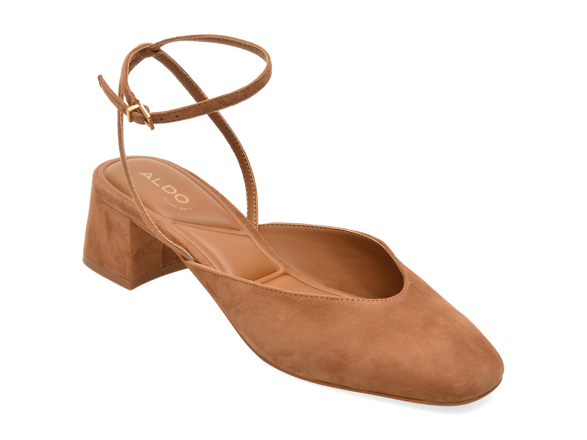 047733e58003a72a616ecde28bdcf1f30797142f590d7bd32f7a3d3297597b9c Pantofi Dama eleganti ALDO maro, ELIANIE 210, din piele intoarsa - imagine 1