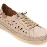 Pantofi GRYXX gri, EV2945, din piele naturala