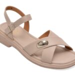 Sandale FLAVIA PASSINI gri, 82801, din piele naturala