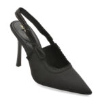 Pantofi Dama eleganti ALDO negri, HENNIE 007, din material textil