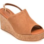 Sandale FLAVIA PASSINI maro, 373824, din piele intoarsa