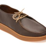 Mocasini GRYXX maro, 5002514, din piele naturala