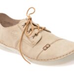 Pantofi RIEKER bej, 52520, din piele ecologica
