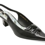 Pantofi Dama eleganti EPICA negri, 3F3761, din piele naturala lacuita