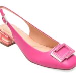 Pantofi Dama eleganti FLAVIA PASSINI fucsia, 1154845, din piele naturala