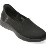 Incaltaminte Dama sport SKECHERS negri, ON-THE-GO FLEX, din material textil