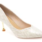 Pantofi Dama eleganti EPICA albi, 1314102, din piele ecologica