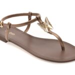 Sandale ALDO bronz, FARFALLINA 222, din piele ecologica
