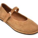 Balerini EPICA maro, 2856301, din piele intoarsa