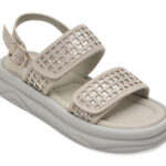 Sandale GRYXX gri, 710, din material textil