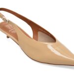 Pantofi Dama eleganti FLAVIA PASSINI nude, PT1682, din piele naturala lacuita