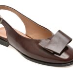 Pantofi Dama eleganti GOLD DEER visinii, 420923, din piele naturala lacuita