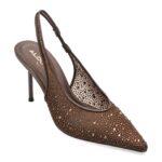 Pantofi Dama eleganti ALDO maro, MERA 201, din material textil