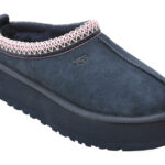 Slapi Femei UGG bleumarin, TAZZ II, din piele intoarsa