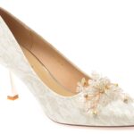 Pantofi Dama eleganti EPICA albi, 1314178, din piele ecologica