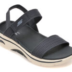Sandale SKECHERS bleumarin, GO WALK ARCH FIT 2.0, din material textil