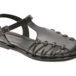 Sandale Femei GRYXX negre, 1766324, din piele naturala