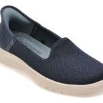 Incaltaminte Dama sport SKECHERS bleumarin, ON-THE-GO FLEX, din material textil