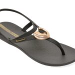 Sandale IPANEMA negre, CLASS DREAMY SANDAL, din pvc