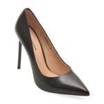 Pantofi Dama eleganti EPICA PREMIUM negri, 249836, din piele naturala
