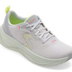 Incaltaminte Dama sport SKECHERS gri, SKECH CLOUD, din material textil