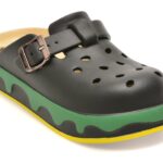 Papuci GRYXX negri, A196, din pvc