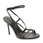 Sandale Femei elegante EPICA negre, E364075, din piele naturala