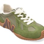 Incaltaminte Dama sport GRYXX verzi, C61203, din piele intoarsa