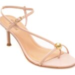 Sandale elegante FLAVIA PASSINI roz, 373401, din piele naturala