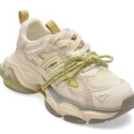 Incaltaminte Dama sport GRYXX bej, 991, din material textil si piele naturala