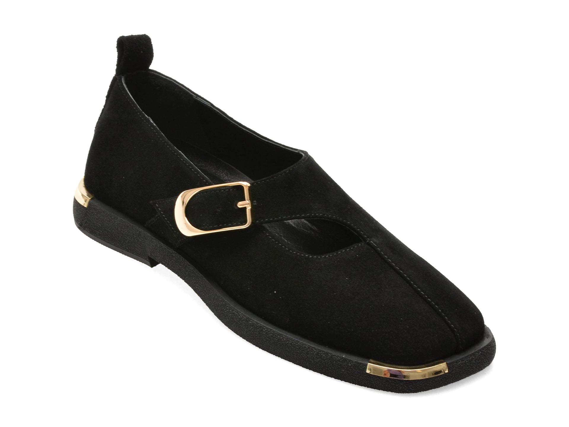 68ab1786a00bc3fff570ec93e33ab12c9a54fd495150b5187d6bf9c2926c94e8 Pantofi GRYXX negri, 022Y707, din piele intoarsa - imagine 1