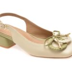 Pantofi Dama eleganti EPICA bej, 669B714, din piele naturala