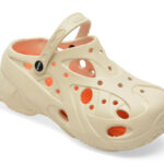 Papuci GRYXX albi, 5502, din pvc