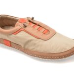 Incaltaminte Dama sport EVIDA bej, EV2925, din material textil