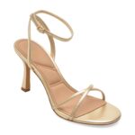 Sandale elegante ALDO aurii, MARBELA 741, din piele ecologica
