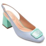 Pantofi Dama eleganti FLAVIA PASSINI albastri, 1157644, din piele naturala