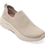 Incaltaminte Dama sport SKECHERS gri, GO WALK ARCH FIT 2.0, din material textil
