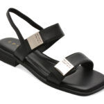 Sandale Femei EPICA negre, 28863, din piele naturala