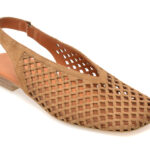Pantofi EPICA maro, 4351224, din piele intoarsa