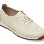 Pantofi FLAVIA PASSINI albi, 77187, din nabuc