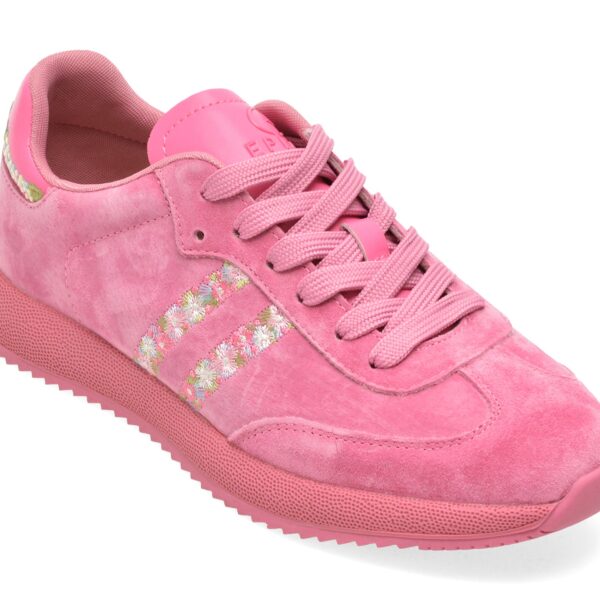 Incaltaminte Dama sport EPICA fucsia, 615908, din nabuc