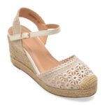 Pantofi EPICA albi, 990, din material textil