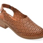 Pantofi FLAVIA PASSINI maro, K9500, din piele naturala