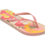 Papuci IPANEMA roz, GRAFFITI V, din pvc