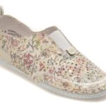 Pantofi RIEKER multicolor, 43663, din piele naturala