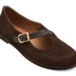 Pantofi EPICA maro, 2184053, din piele intoarsa
