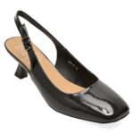 Pantofi Dama eleganti FLAVIA PASSINI negri, JH09, din piele naturala lacuita