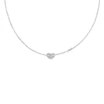 Emporio Armani colier pentru femei, din argint cu zirconiu cubic Sentimental