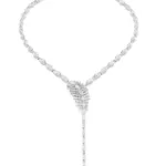 Swarovski lanti?or pentru femei din metal cu zirconiu cubic VIENNA
