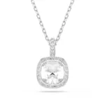 Swarovski lanti?or cu pandantiv pentru femei metalic UNA